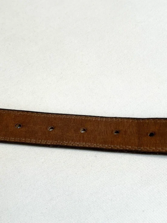 Patagonia Vintage Leather Belt with Solid Brass Buckle - Picture 3 of 15